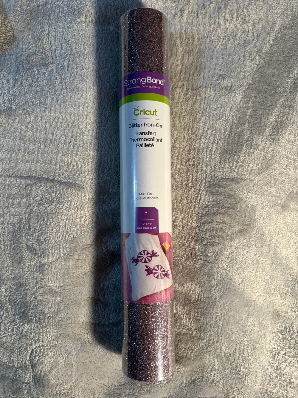 Cricut StrongBond Glitter Iron-On Transfer - Multi Pink